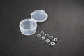 Koswork KOS40355-3N 3x5.5x3mm 3mm Aluminum Washer Natural (8pcs) (9003656478957)