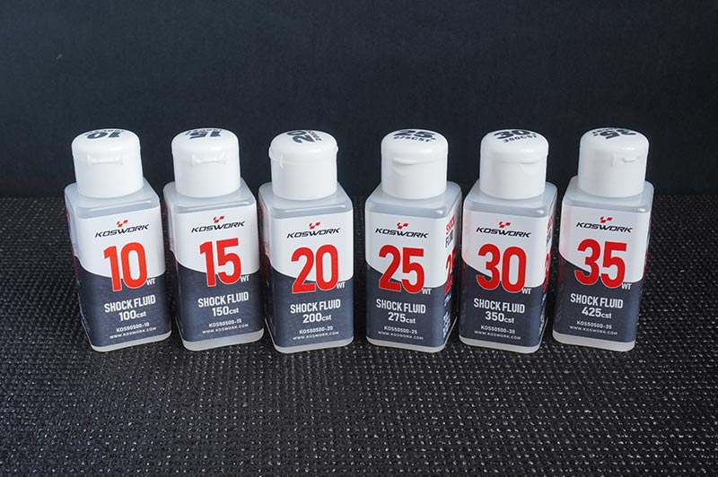 Koswork KOS50500-25 25WT 275cst Large 70ml Shock Fluid (AE System) (9003657789677)