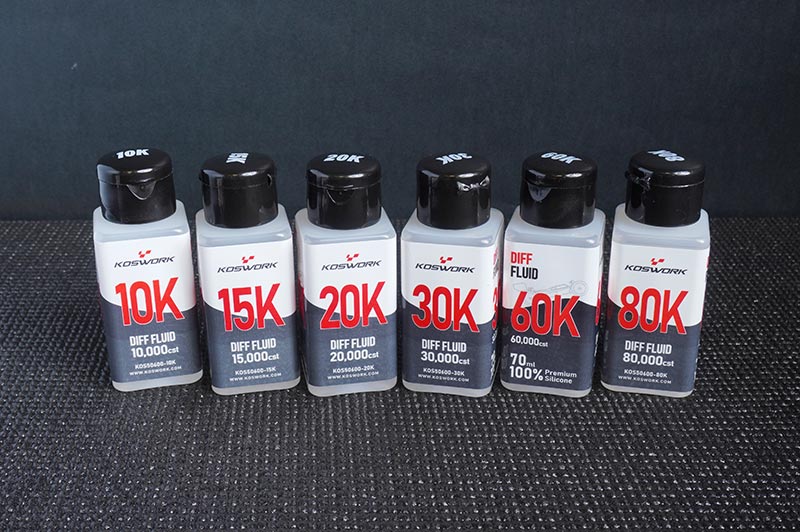 Koswork KOS50600-10K 10000cst 70ml Large Diff Fluid (AE System) (9003658281197)