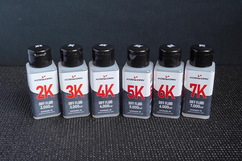 Koswork KOS50600-3K 3000cst Large 70ml Diff Fluid (AE System) (9003658608877)