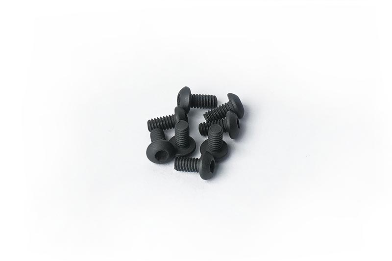 Koswork KOSBS204 2x4mm Button Head Hex Hardened Steel Screw (w/container) (8) (9003659231469)