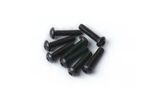 Koswork KOSBS2510 2.5x10mm Button Head Hex Hardened Steel Screw (w/container) (8) (9003659821293)