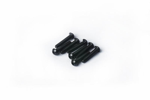 Koswork KOSBS2512 2.5x12mm Button Head Hex Hardened Steel Screw (w/container) (8) (9003659854061)