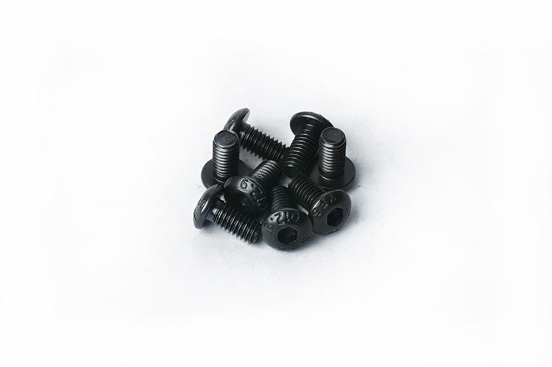 Koswork KOSBS306 3x6mm Button Head Hex Hardened Steel Screw (w/container) (8) (9003660574957)