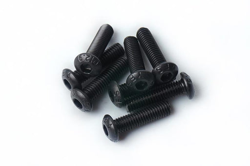 Koswork KOSBS312 3x12mm Button Head Hex Hardened Steel Screw (w/container) (8) (9003661263085)