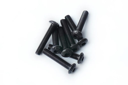 Koswork KOSBS316 3x16mm Button Head Hex Hardened Steel Screw (w/container) (8) (9003661951213)