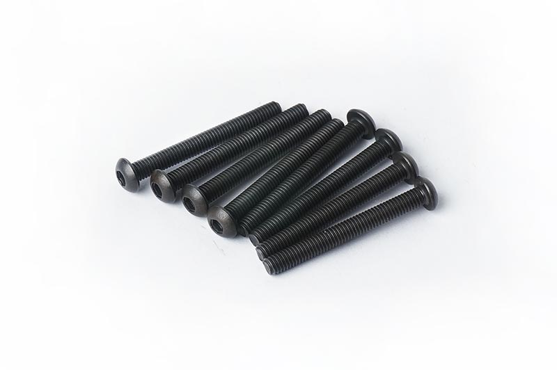 Koswork KOSBS326 3x26mm Button Head Hex Hardened Steel Screw (8) (9003663229165)