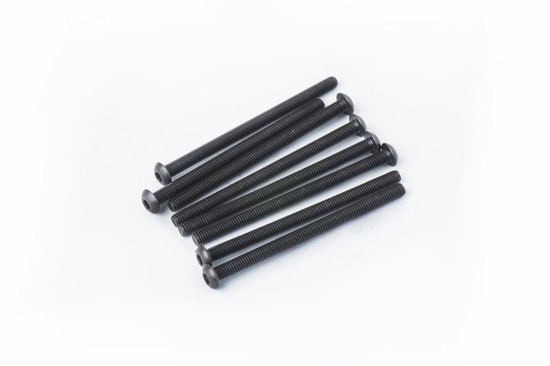 Koswork KOSBS345 3x45mm Button Head Hex Hardened Steel Screw (8) (9003664146669)