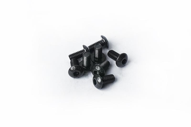 Koswork KOSBS408 4x8mm Button Head Hex Hardened Steel Screw (w/container) (8) (9003664310509)