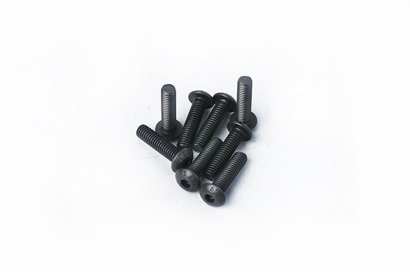 Koswork KOSBS416 4x16mm Button Head Hex Hardened Steel Screw (w/container) (8) (9003665162477)