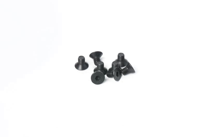 Koswork KOSFS2504 2.5x4mm Flat Head Hex Hardened Steel Screw (w/container) (8) (9003673059565)