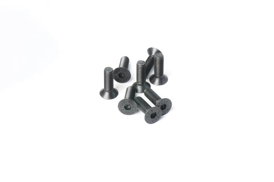 Koswork KOSFS310 3x10mm Flat Head Hex Hardened Steel Screw (w/container) (8) (9003675222253)
