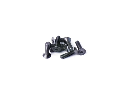 Koswork KOSFS312 3x12mm Flat Head Hex Hardened Steel Screw (w/container) (8) (9003675418861)