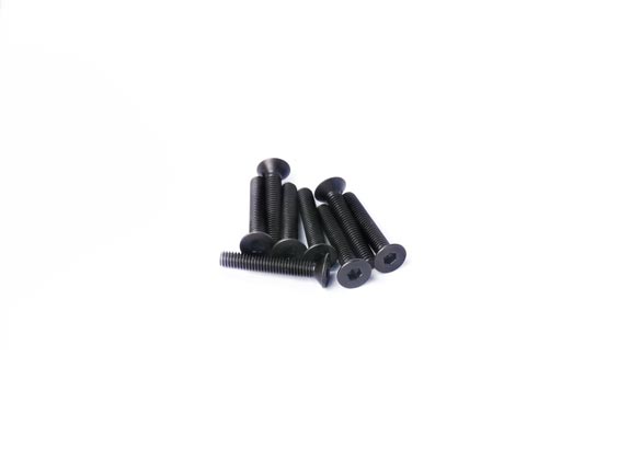 Koswork KOSFS318 3x18mm Flat Head Hex Hardened Steel Screw (w/container) (8) (9003676106989)