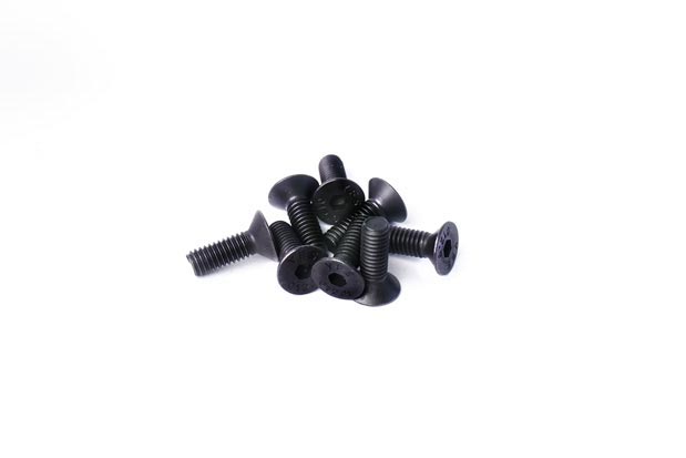 Koswork KOSFS412 4x12mm Flat Head Hex Hardened Steel Screw (w/container) (8) (9003677024493)