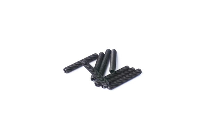 Koswork KOSSS320 3x20mm Hex Set Screws Hardened Steel Screw (w/container) (8) (9003679842541)