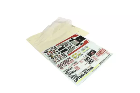 Kyosho OTB248C Body set: Turbo Optima w/decal
