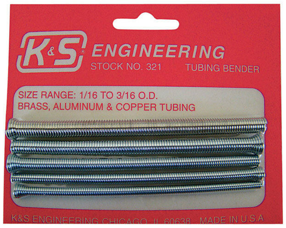 K&S 321 Tubing Bender for 1/16-3/16" OD (1.57-4.76mm) (7576138580205)
