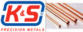 K&S 8120 Round Copper Tube 1/8 x 0.014 x 12" - 1 Length (8278023209197)