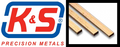 K&S 8266 Rectangle Brass Tube 5/32 x 5/16 x 0.014 x 12" - 1 Length (7537694146797)