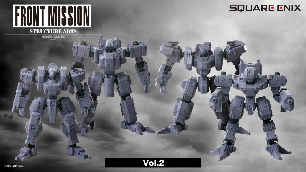 Kotobukiya KTGN103 1/72 Front Mission Structure Arts Plus 1/72 Scale Plastic Model Kit Series Additional Selection Vol. 2 - Hobby City NZ