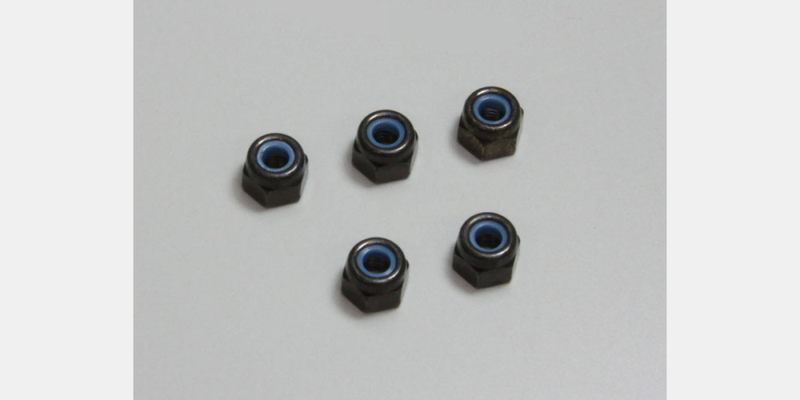 Kyosho 1-N3043N Nylock Nut (M3x4.3)(5) - Hobby City NZ (8324673044717)