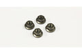 Kyosho 1-N4045FA-GM Fl. Nut Gunmetal (M4x4.5)(4) (8324673143021)