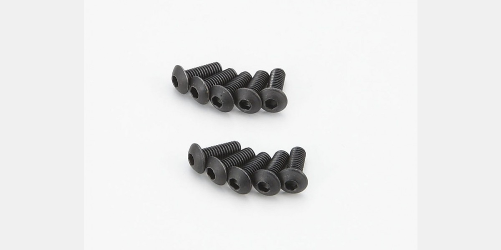 Kyosho 1-S13008H Hex BH Screw (M3x8) 8pk (8324631396589)