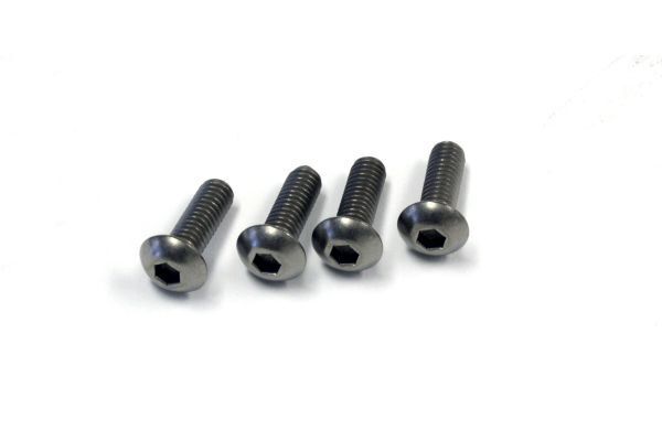 Kyosho 1-S14012HT Ttnm Hex BH Screw (M4x12)(6) (8324674912493)