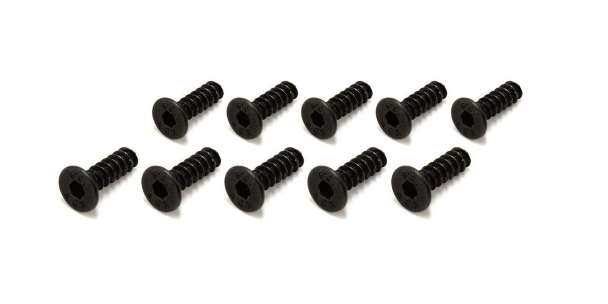 Kyosho 1-S33010TPH Hex TP FH Screw (M3x10)(10) (8324676157677)