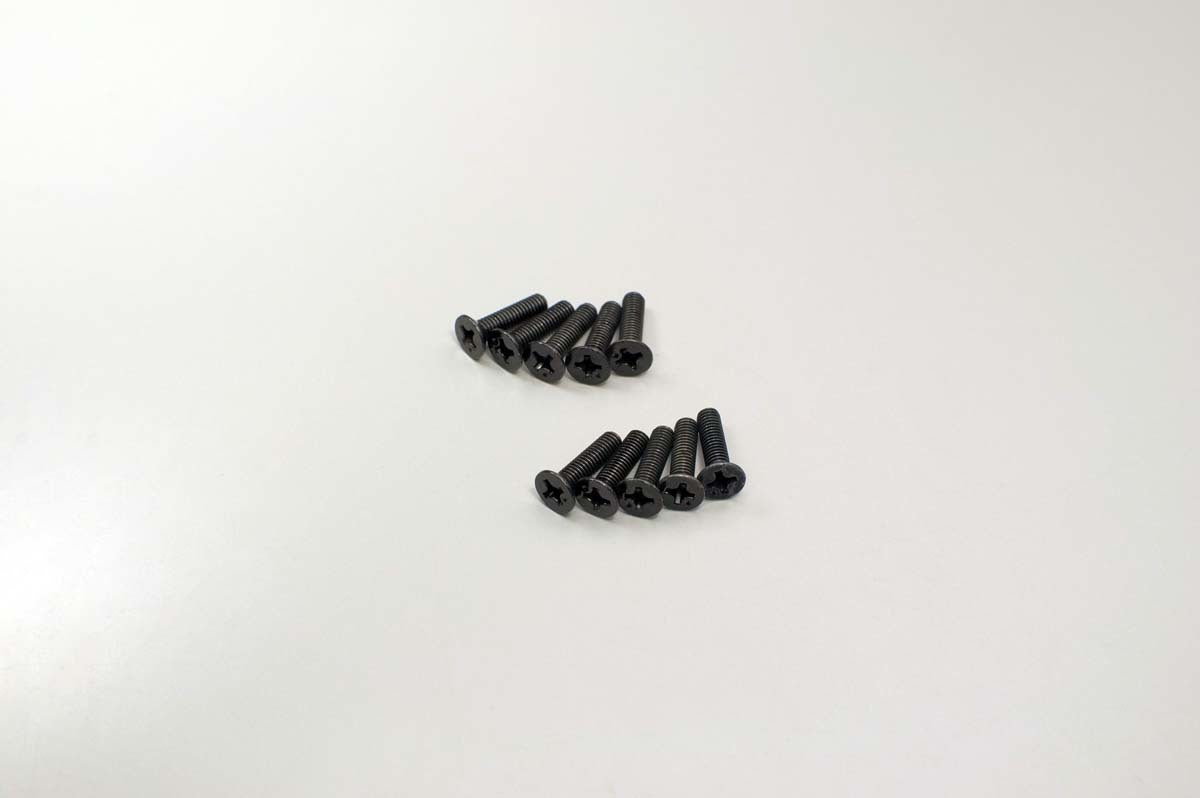 Kyosho 1-S33012 FH Screw(M3x12/10pcs) Re1119 (8324676223213)