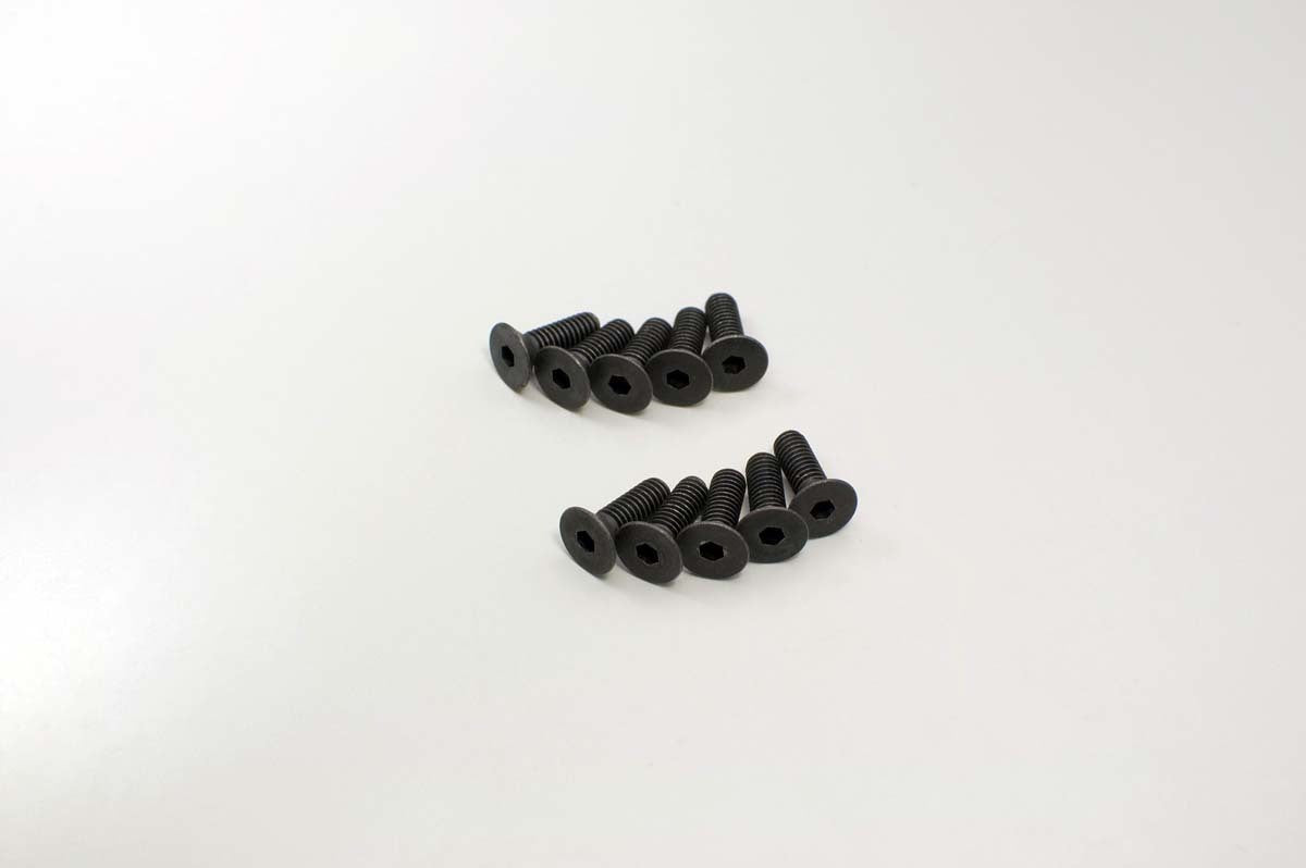 Kyosho 1-S34012H Hex FH Screw (M4x12)(10) (8324676845805)
