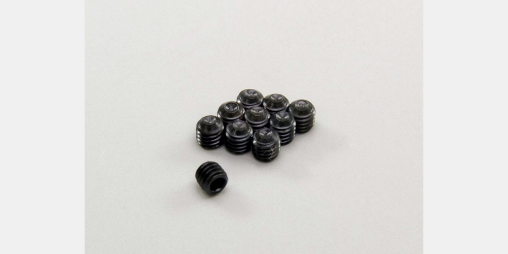 Kyosho 1-S53003 Grub Screw (M3x3)(10)Re 1161 (8324677828845)
