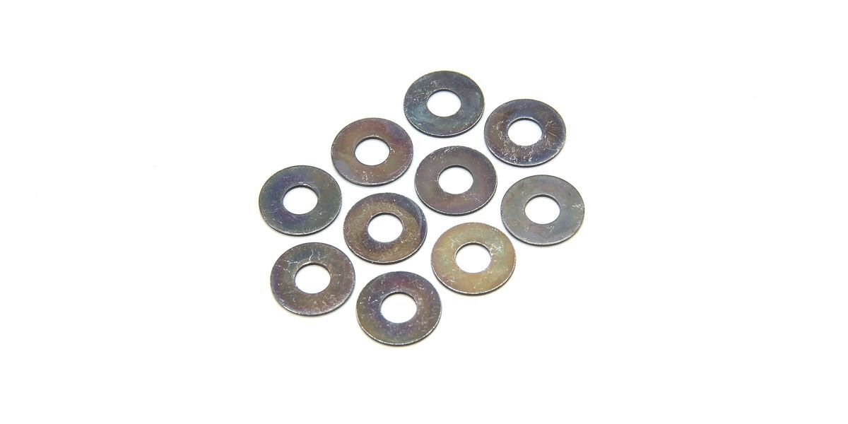 Kyosho 1-W401005 Washer (M4x10x0.5) (10) (8324631658733)