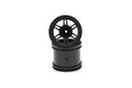 Kyosho FAH501BK Black Rage2.0 Rims (2) (8324705976557)