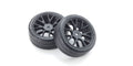 Kyosho FATH701BKM 1/10 Pre-mount Radial TyreM(2) (8324706238701)