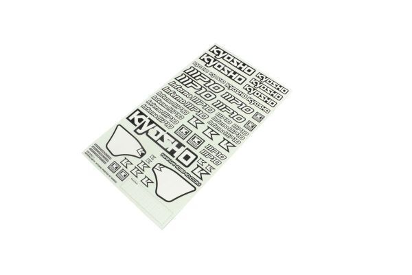 Kyosho IFD411 Decals: MP10 White (8503539466477)