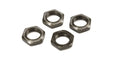 Kyosho IFW472GM Gunmetal  Wheel Nuts Serat (4) (8531190776045)