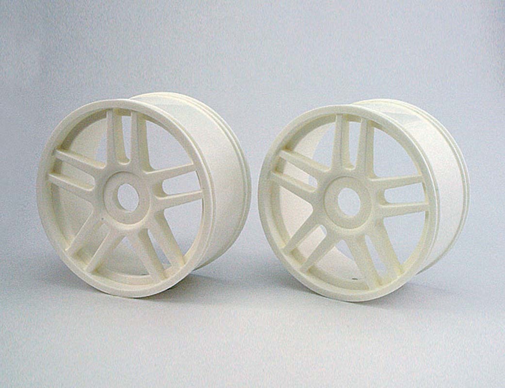 Kyosho IGH005W IGT Wheel: 10 Spoke White (2) (8324727013613)