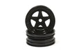 Kyosho Scorpion Front Black RC Wheel Pair