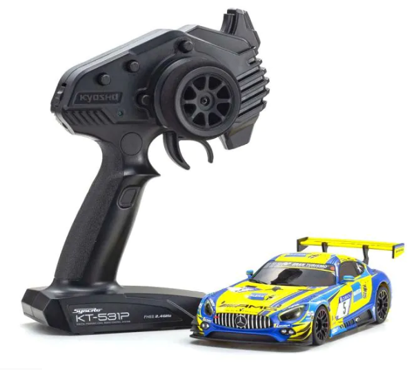 Kyosho MR-03 Mercedes AMG GT3 #5 N24 RC Car 1/27 Scale