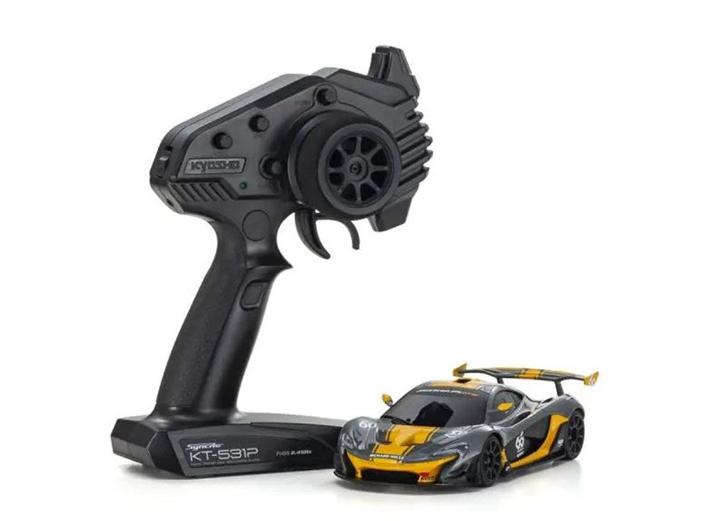 Kyosho 32349GO-B MR03 McLaren P1 GTR 60th (8346413727981)
