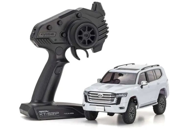 Kyosho 32533PW-B MX-01 Land Cruiser 300 White