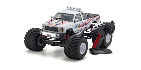 Kyosho 33155B 1/8 USA-1 Nitro Monster Truck Readyset w/KT-231P+ and .25 Engine