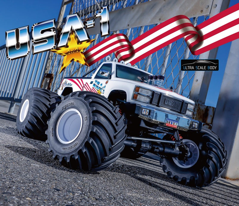 Kyosho 33155B 1/8 USA-1 Nitro Monster Truck Readyset w/KT-231P+ and .25 Engine