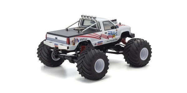 Kyosho 33155B 1/8 USA-1 Nitro Monster Truck Readyset w/KT-231P+ and .25 Engine