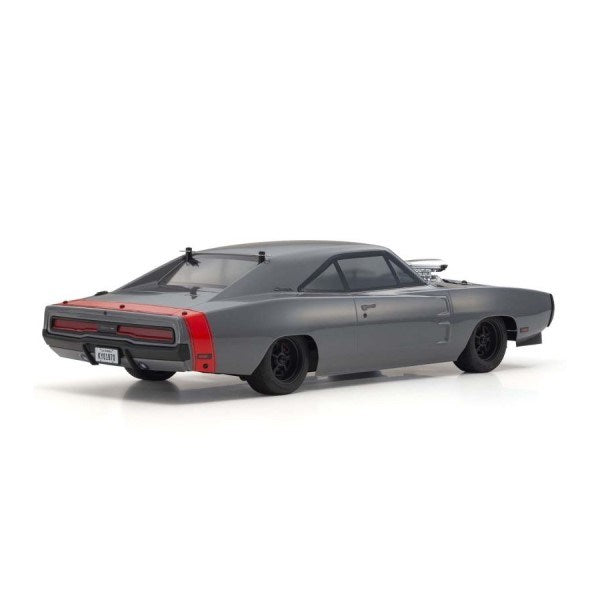 Kyosho 34492T1 1/10 FAZER Mk2 1970 Dodge Charger Supercharger Spec VE Readyset - Gray