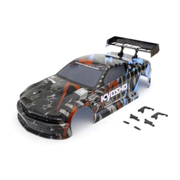 Kyosho Fazer 2005 Ford Mustang GT-R Black RC Car Body 1/10 Scale