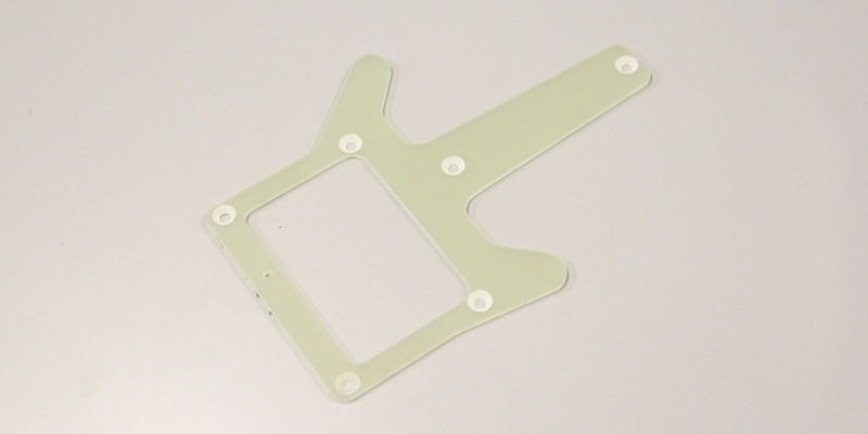 Kyosho PZ206 Lower Pod Plate FRP 1.5mm