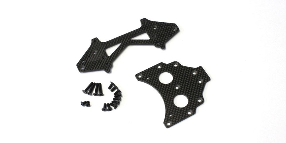 Kyosho SCW022 Tmhwk Crbn Long W/B Plates (8324756046061)